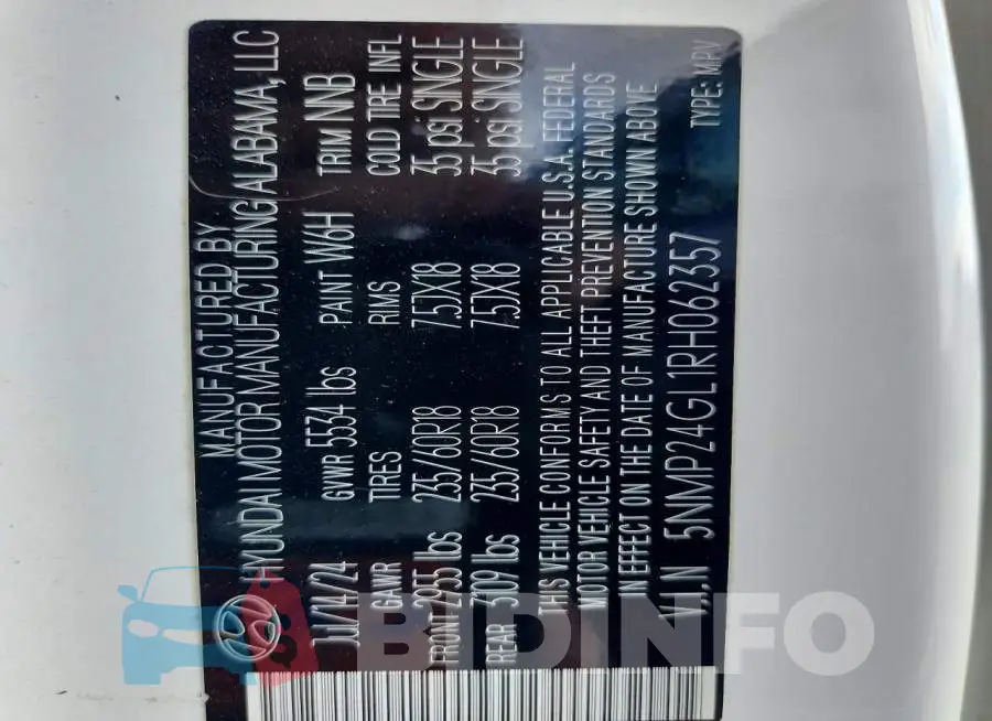 5NMP24GL1RH062357 Photo# 12