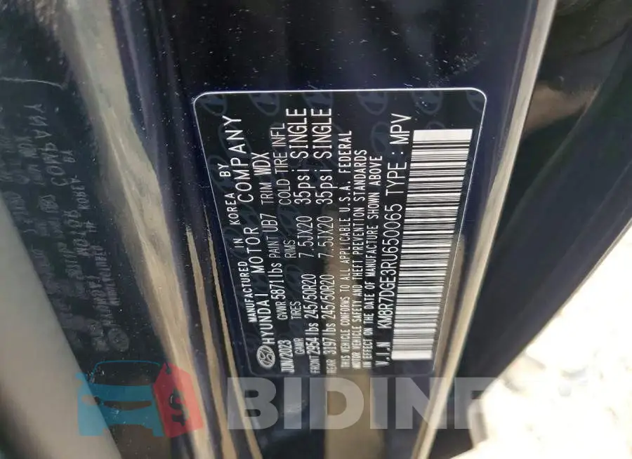 KM8R7DGE3RU650065 Photo# 13