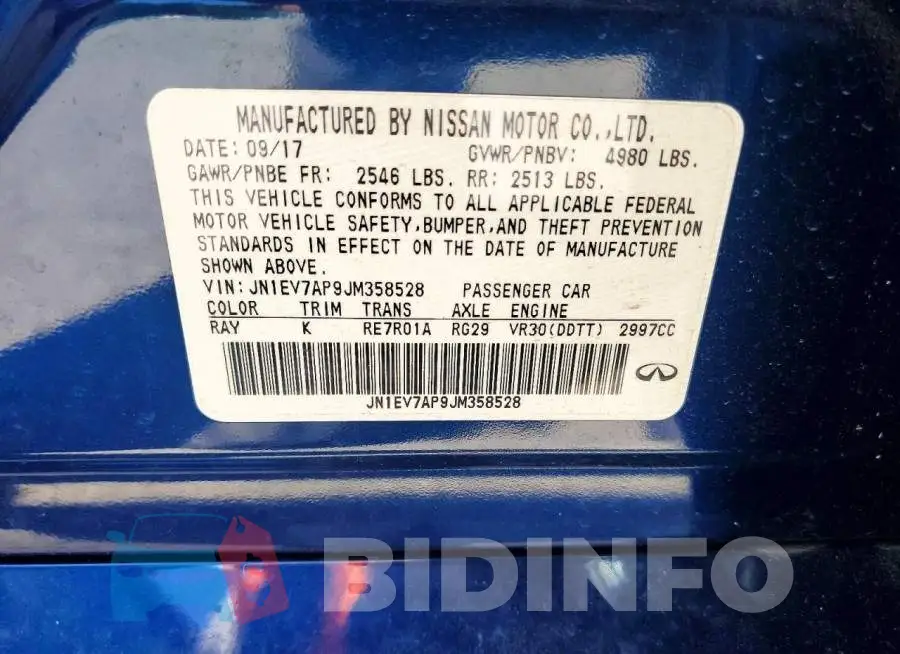 JN1EV7AP9JM358528 Photo# 12