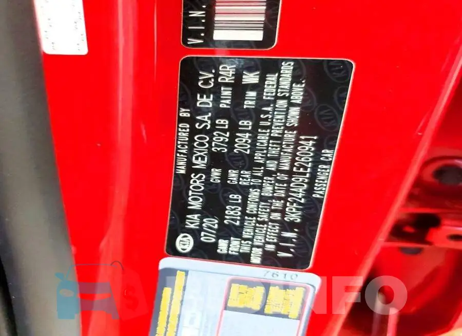 3KPF24AD9LE260941 Photo# 13