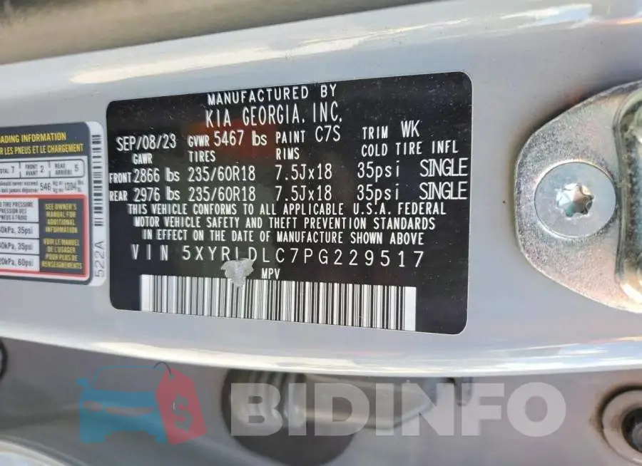 5XYRLDLC7PG229517 Photo# 13