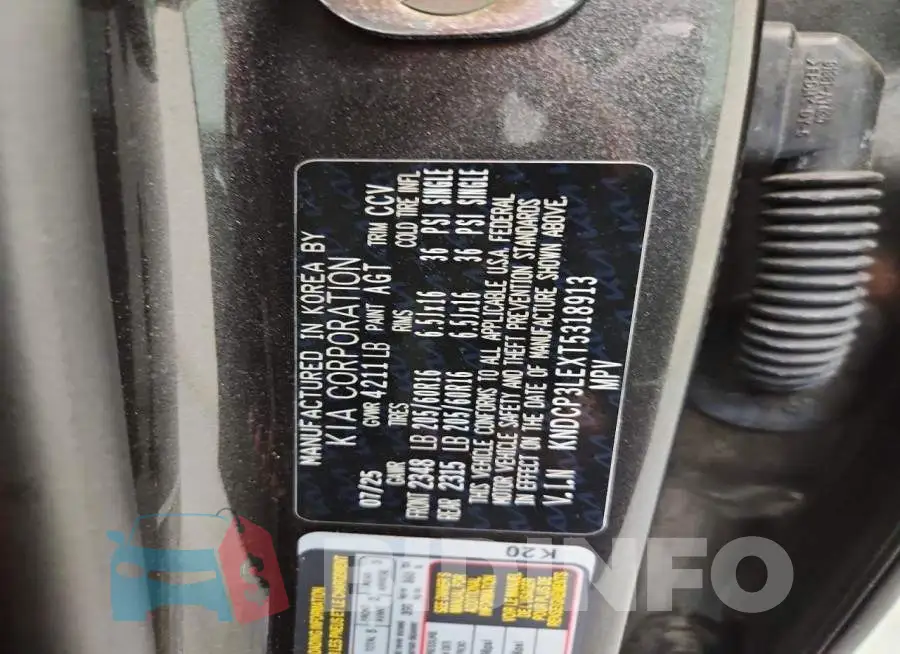 KNDCP3LEXT5318913 Photo# 13