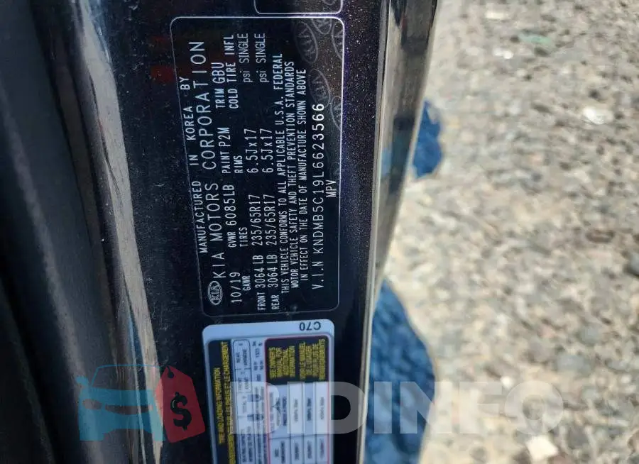 KNDMB5C19L6623566 Photo# 13