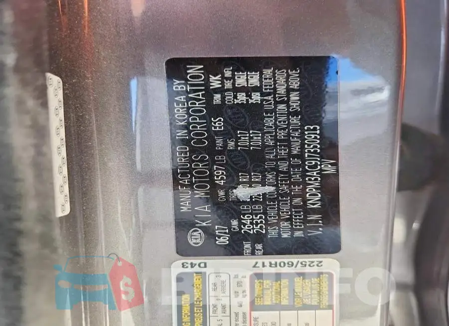 KNDPM3AC9J7350913 Photo# 13