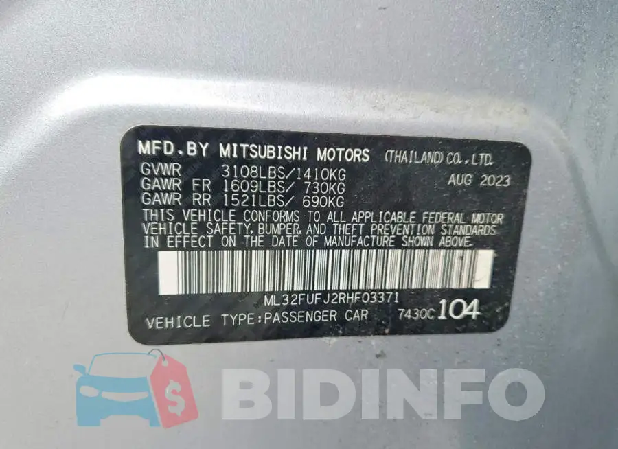 ML32FUFJ2RHF03371 Photo# 12