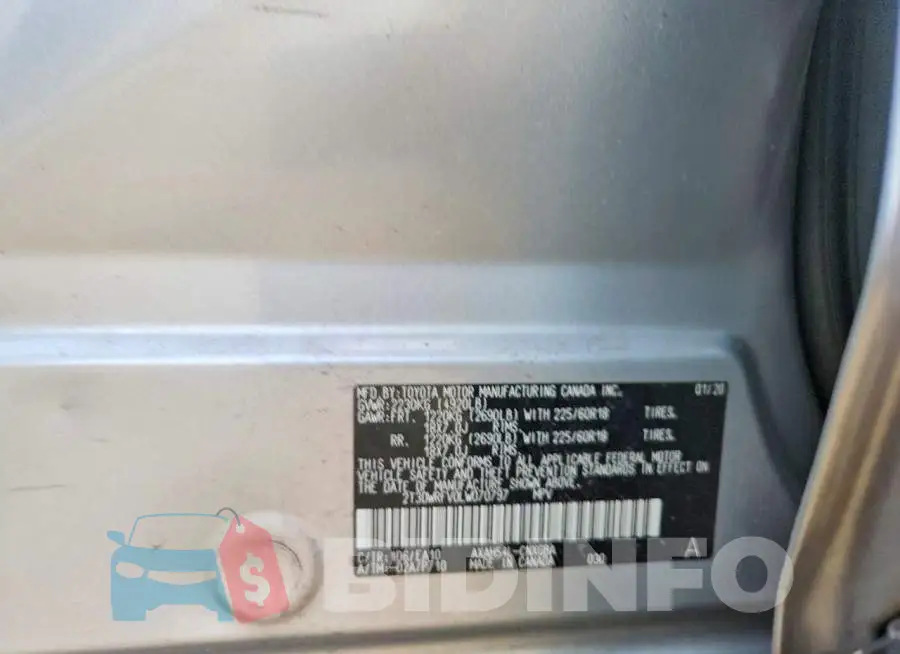 2T3DWRFV0LW070797 Photo# 13