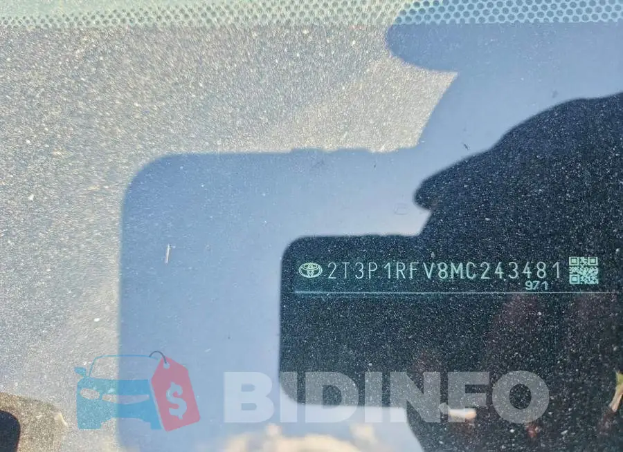 2T3P1RFV8MC243481 Photo# 13