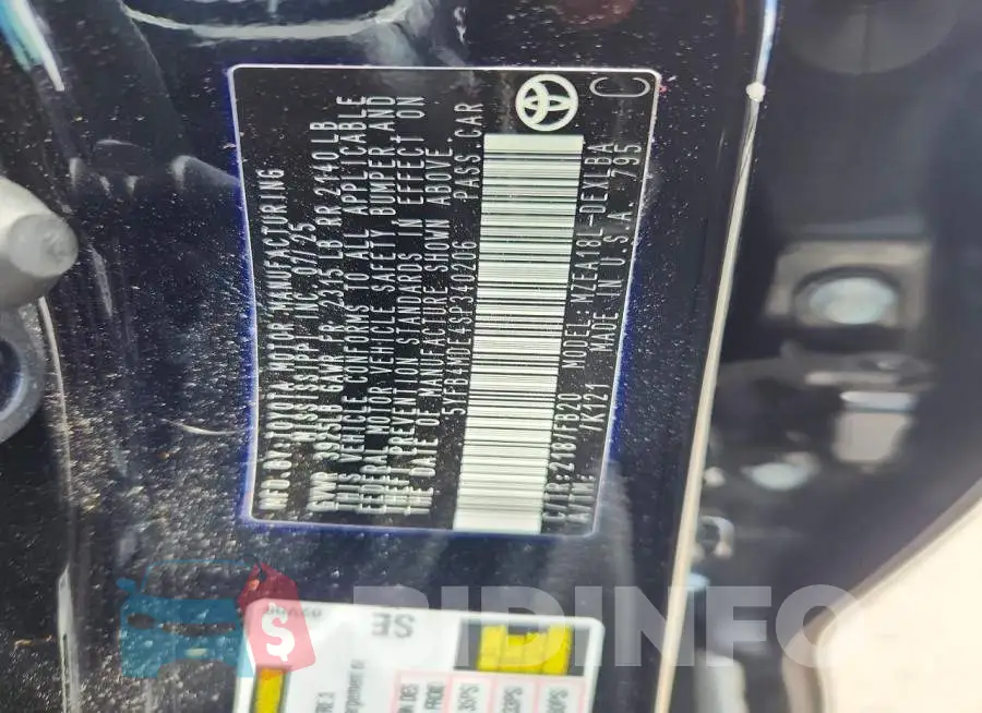 5YFB4MDE4SP340206 Photo# 12
