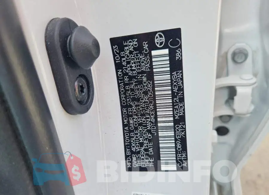 JTDT4MCE9RJ105482 Photo# 12