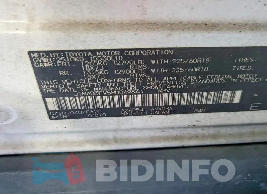 JTMAB3FV5MD049843 Photo# 13