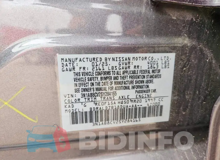 3N1AB8CV2SY284165 Photo# 12