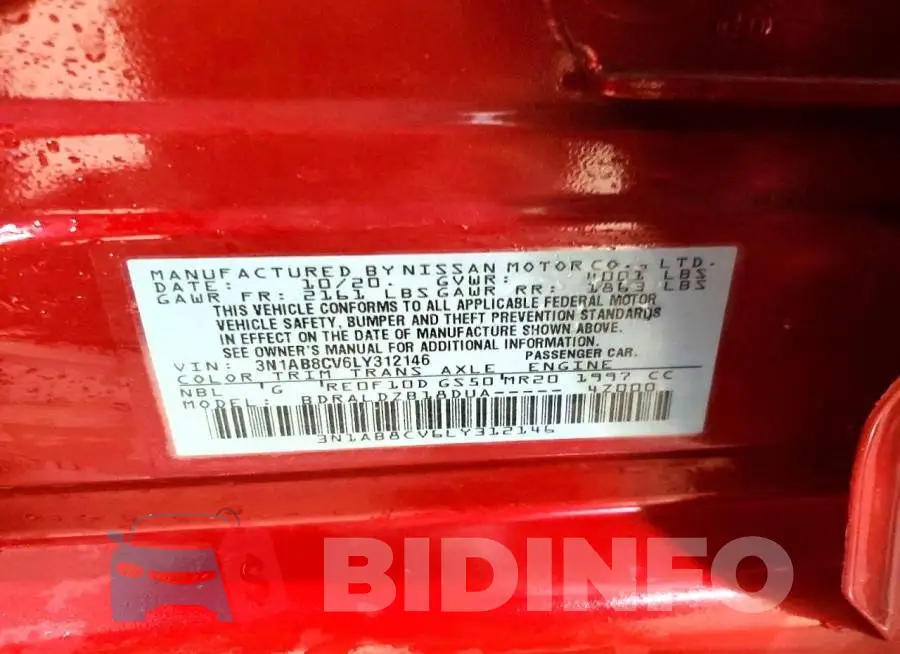 3N1AB8CV6LY312146 Photo# 12