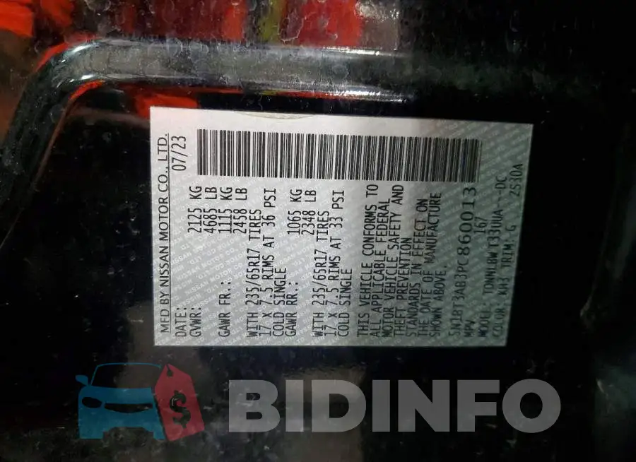 5N1BT3AB3PC860013 Photo# 12