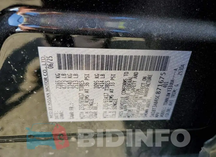 5N1BT3AB4SC871675 Photo# 14