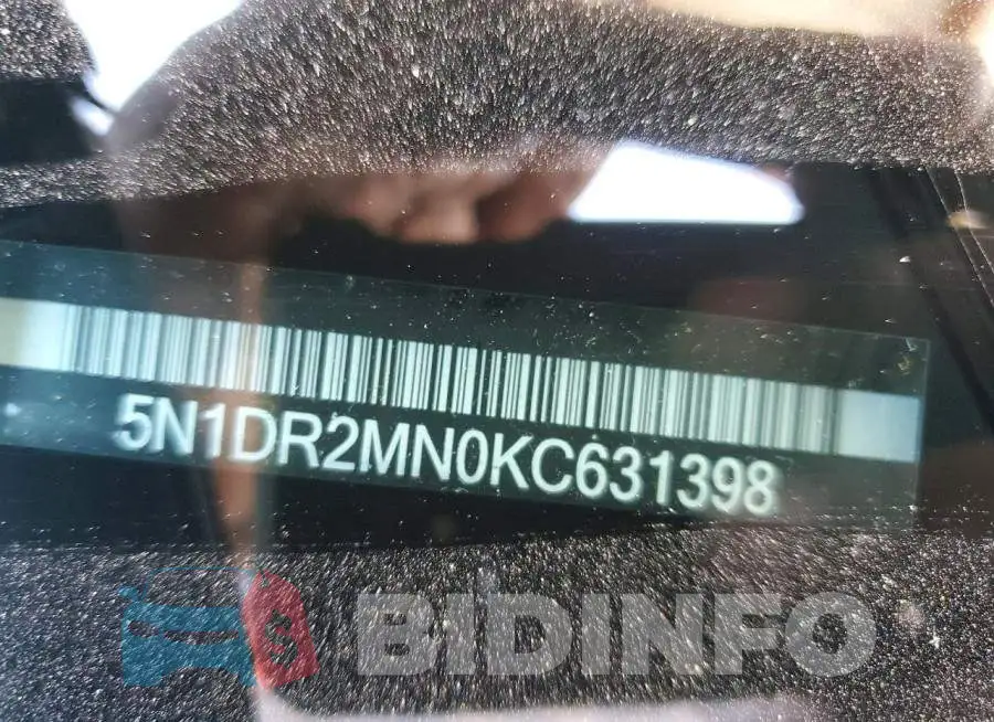 5N1DR2MN0KC631398 Photo# 12