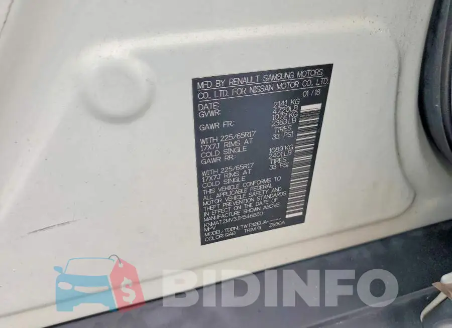 KNMAT2MV3JP546880 Photo# 13