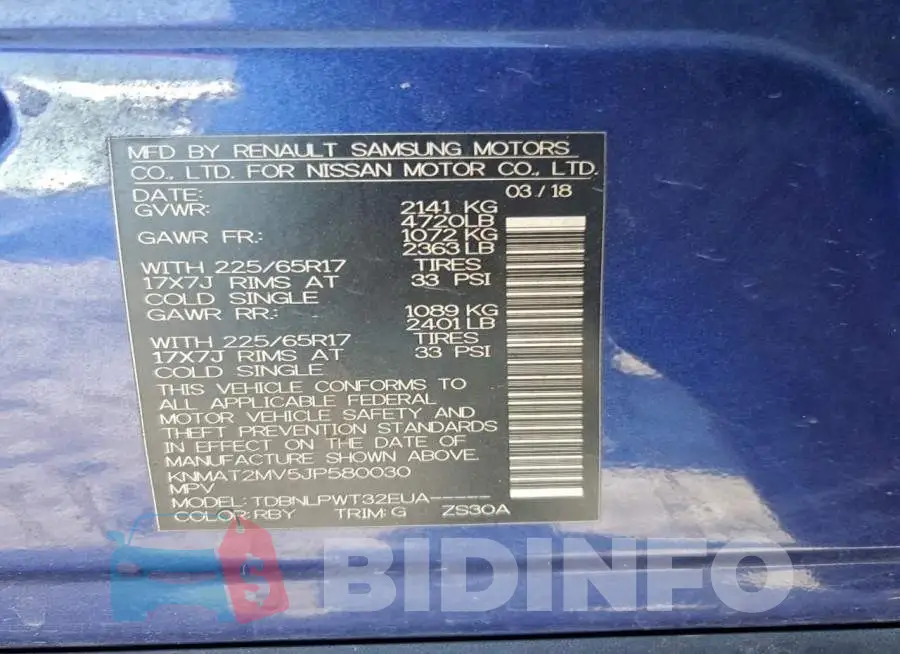 KNMAT2MV5JP580030 Photo# 13