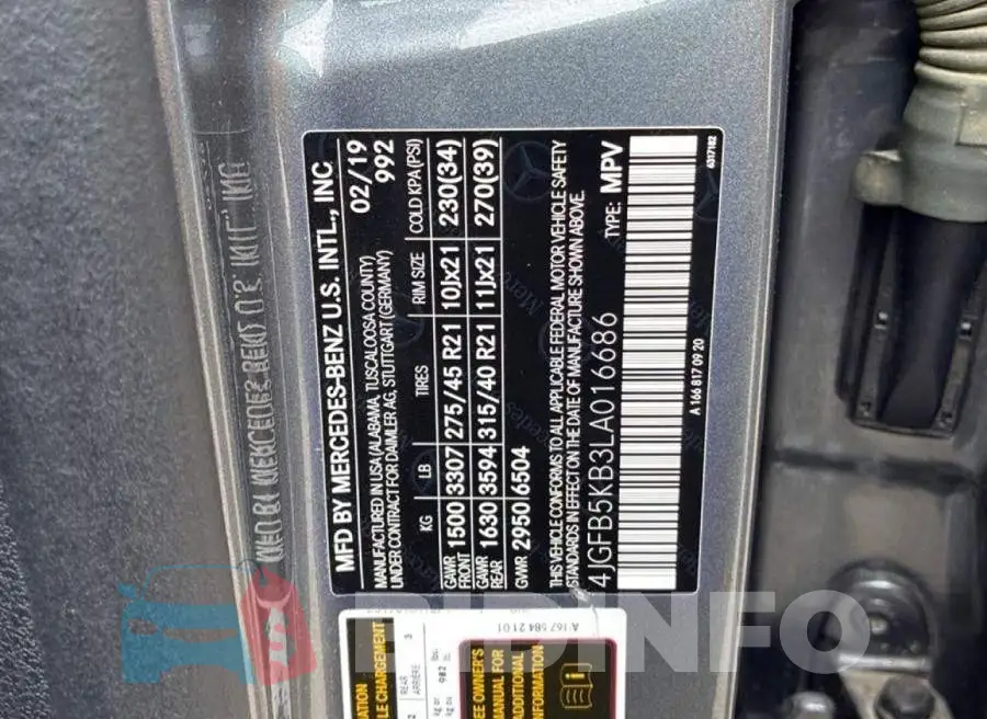 4JGFB5KB3LA016686 Photo# 10