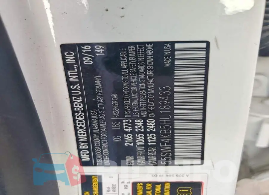 55SWF4KB5HU189433 Photo# 12