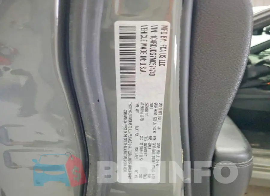 1C4RDJDG7MC574740 Photo# 12