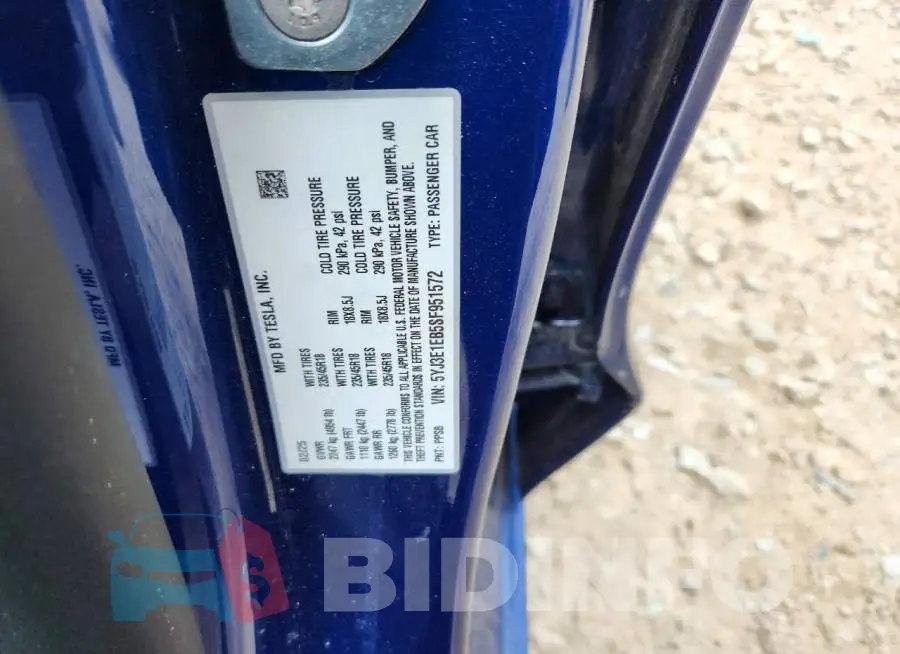 5YJ3E1EB5SF951572 Photo# 13