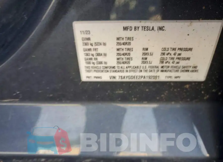 7SAYGDEE2PA192091 Photo# 13