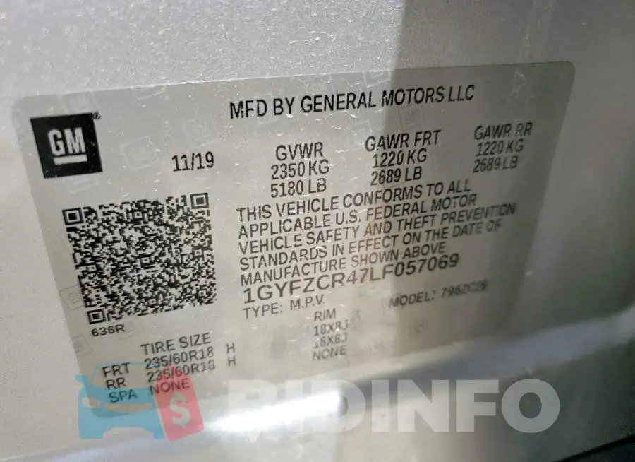 1GYFZCR47LF057069 Photo# 12