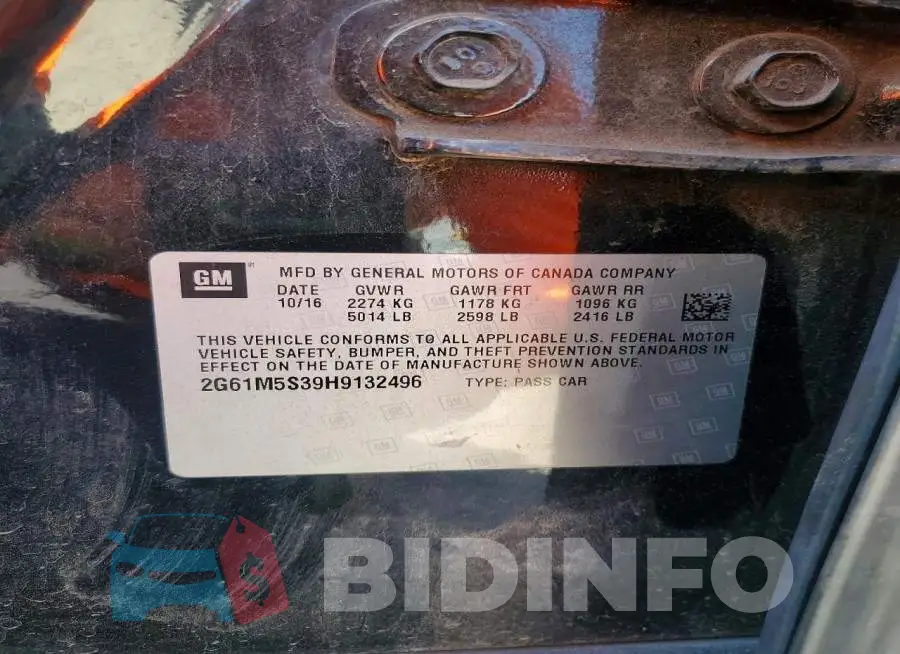 2G61M5S39H9132496 Photo# 13