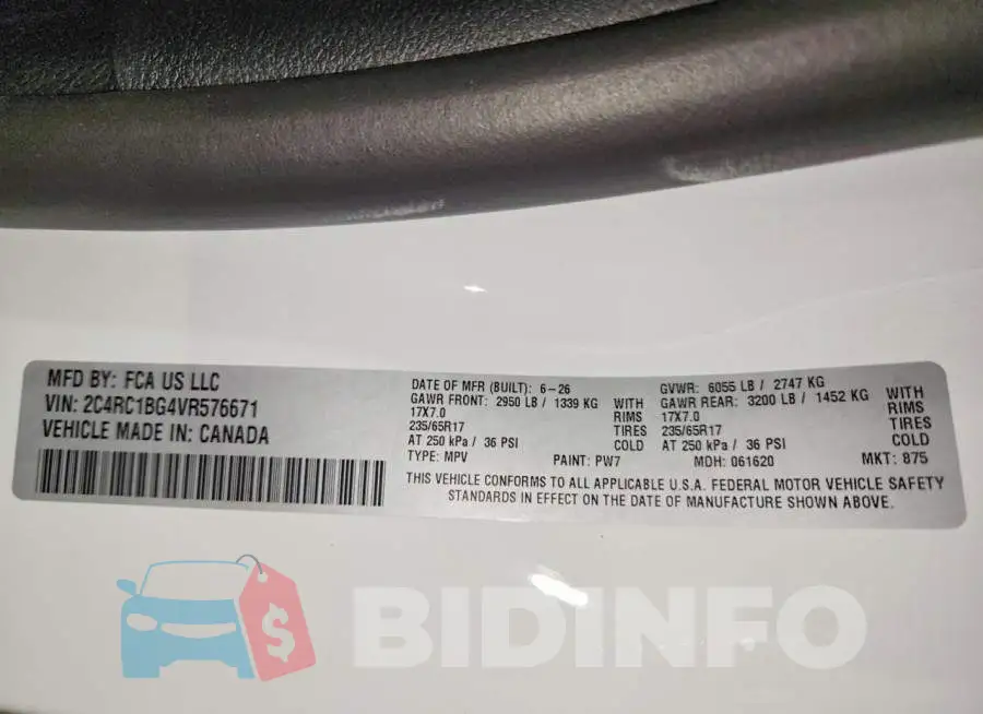 2C4RC1BG4VR576671 Photo# 13