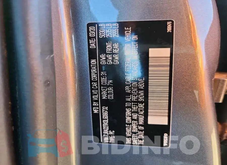 7JRA22TK0LG066732 Photo# 12