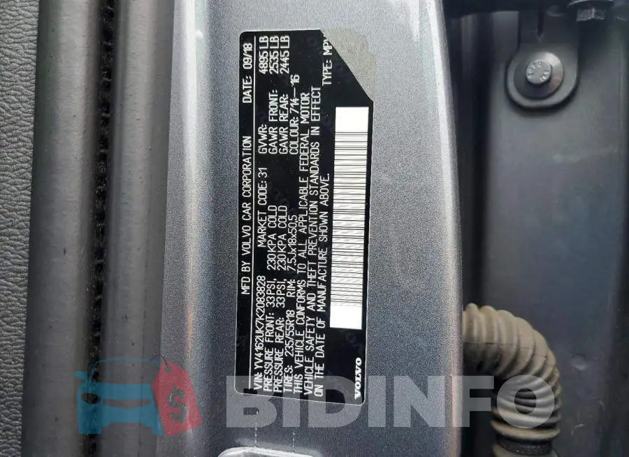 YV4162UK7K2083828 Photo# 13