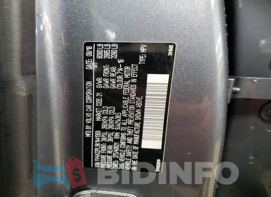 YV4A22PL9K1441369 Photo# 13