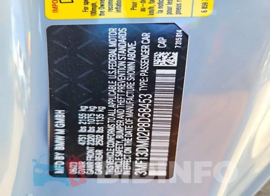 3MF13DM02P8D58453 Photo# 13