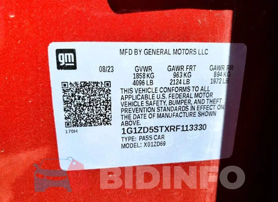 1G1ZD5STXRF113330 Photo# 12