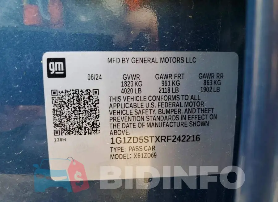 1G1ZD5STXRF242216 Photo# 12