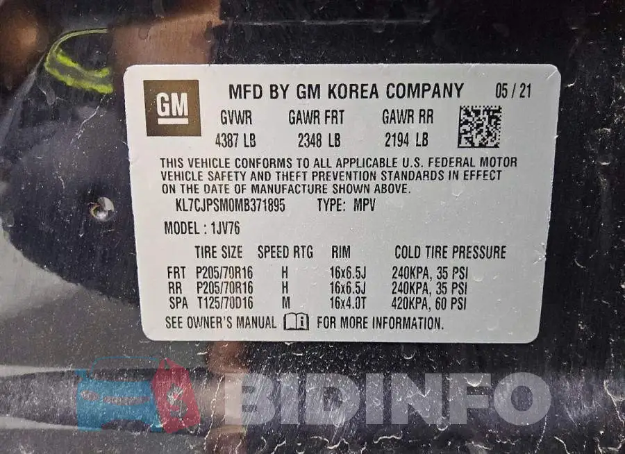 KL7CJPSM0MB371895 Photo# 13