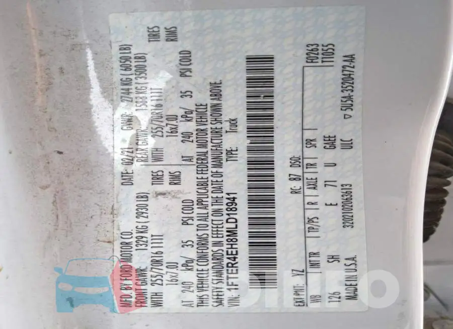 1FTER4EH8MLD18941 Photo# 12