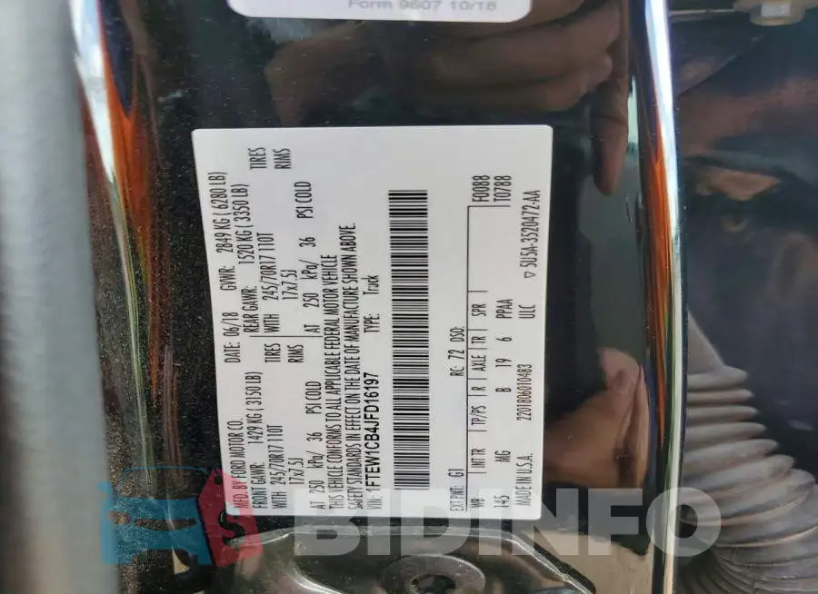 1FTEW1CB4JFD16197 Photo# 12