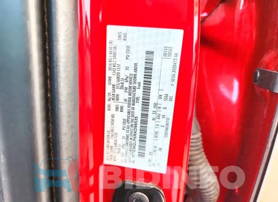 1FTEW2LP6RKD98535 Photo# 12