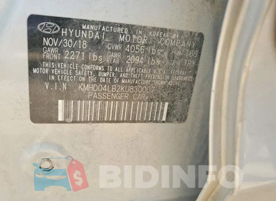 KMHD04LB2KU830007 Photo# 13