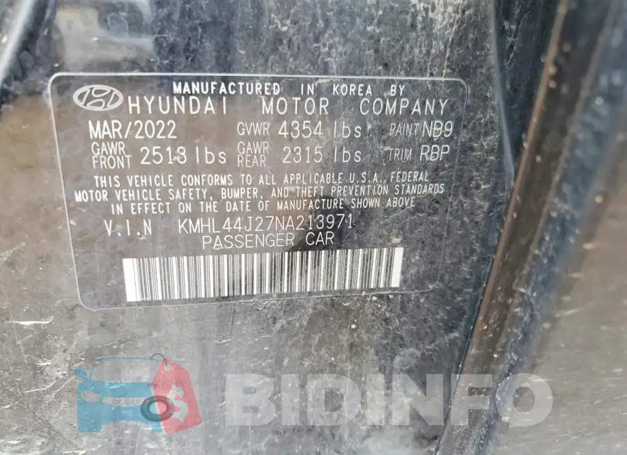 KMHL44J27NA213971 Photo# 12