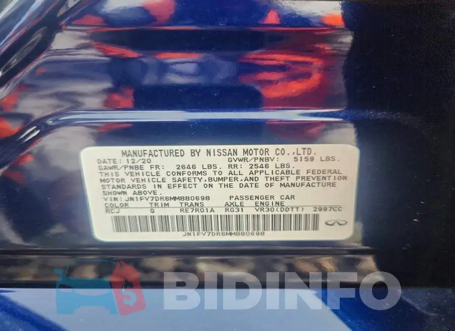 JN1FV7DR6MM880698 Photo# 12