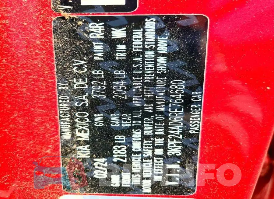 3KPF24AD6RE764680 Photo# 12