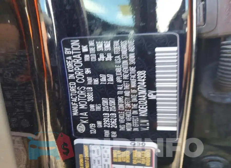KNDEU2AA1M7044938 Photo# 12