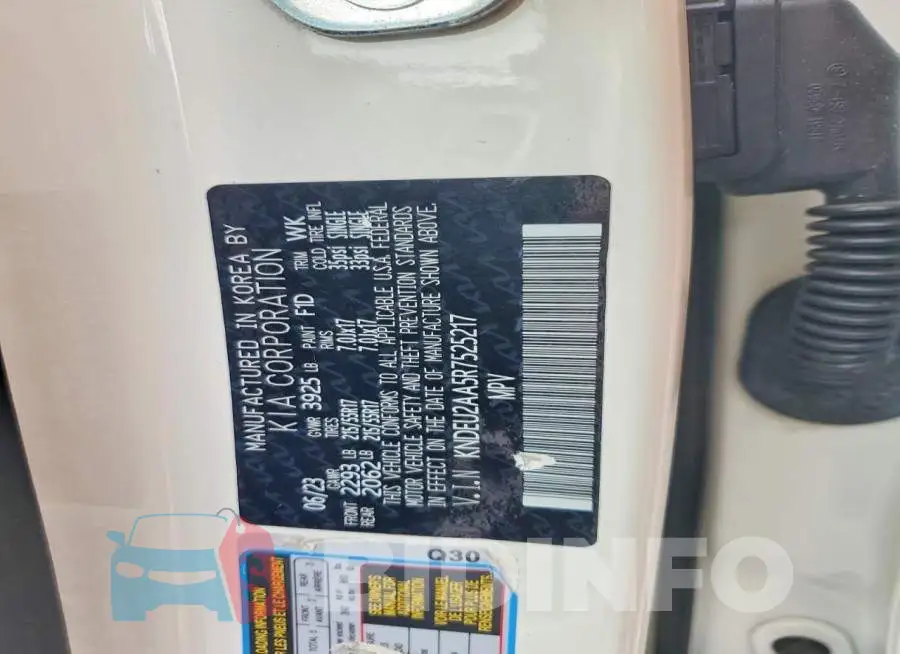 KNDEU2AA5R7525217 Photo# 13