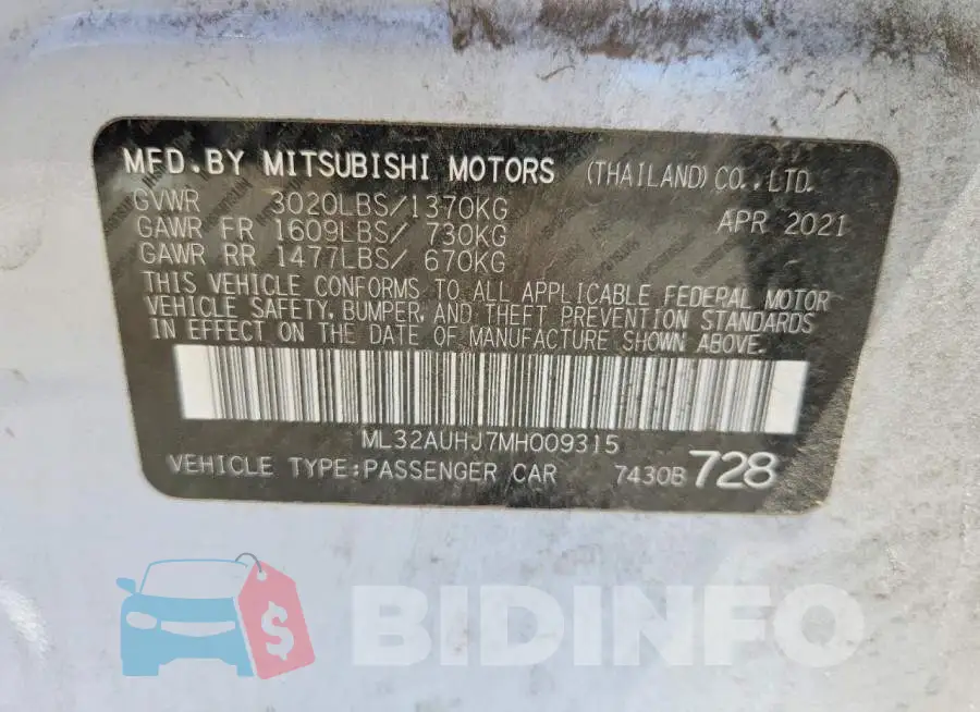ML32AUHJ7MH009315 Photo# 13