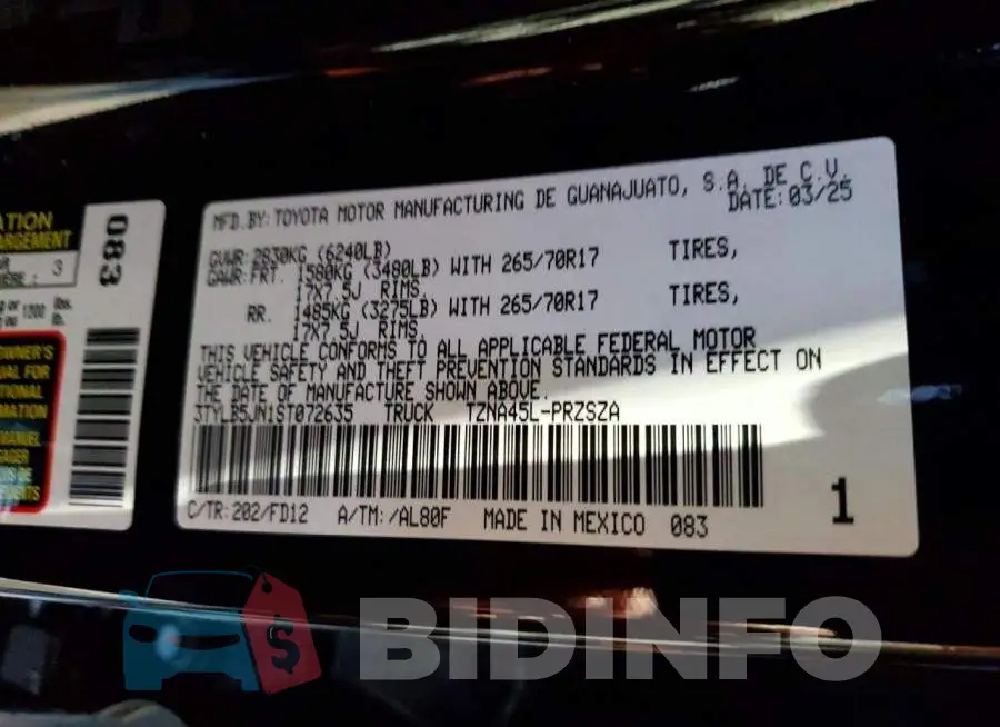 3TYLB5JN1ST072635 Photo# 12