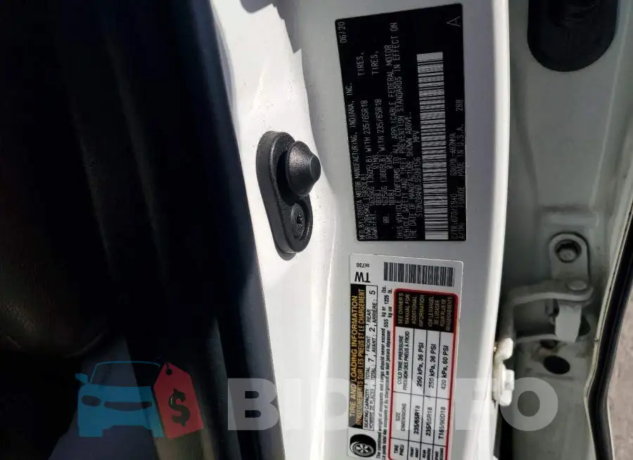 5TDHZRAH6LS509156 Photo# 13
