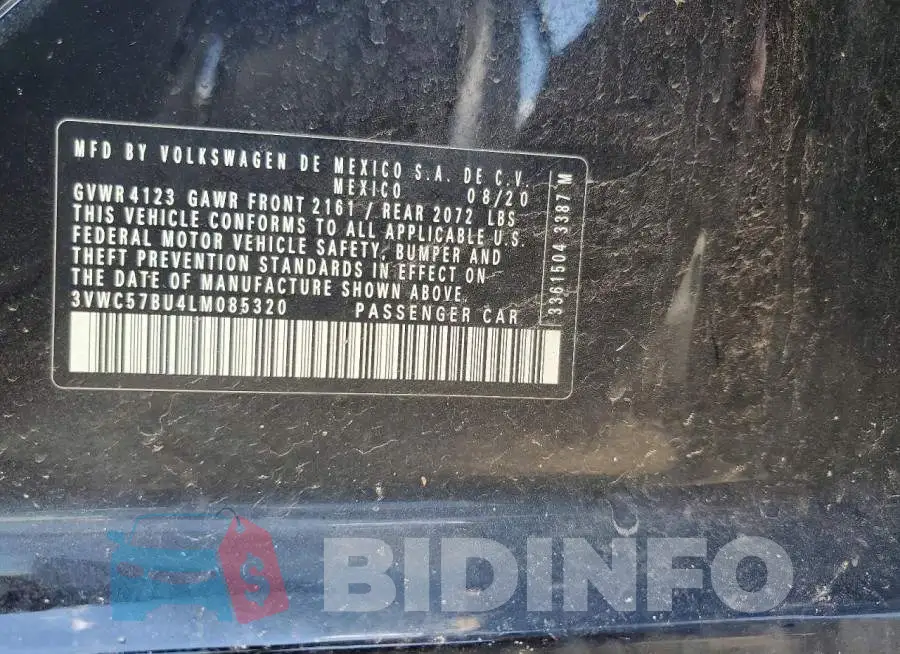 3VWC57BU4LM085320 Photo# 12