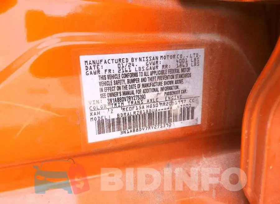 3N1AB8DV7RY275390 Photo# 12